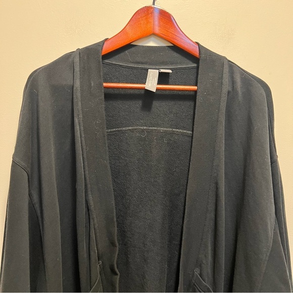 Sweaty Betty Oversized Cora Organic Cotton Black Cardigan Size Medium - Picture 5 of 15
